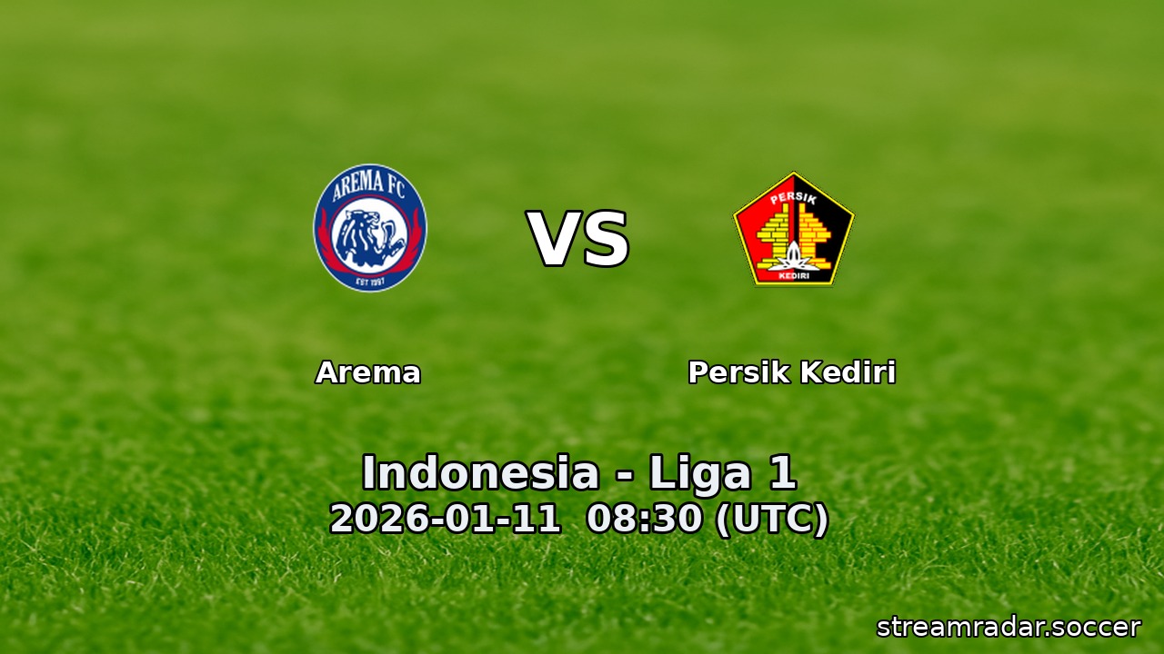 Arema vs Persik Kediri