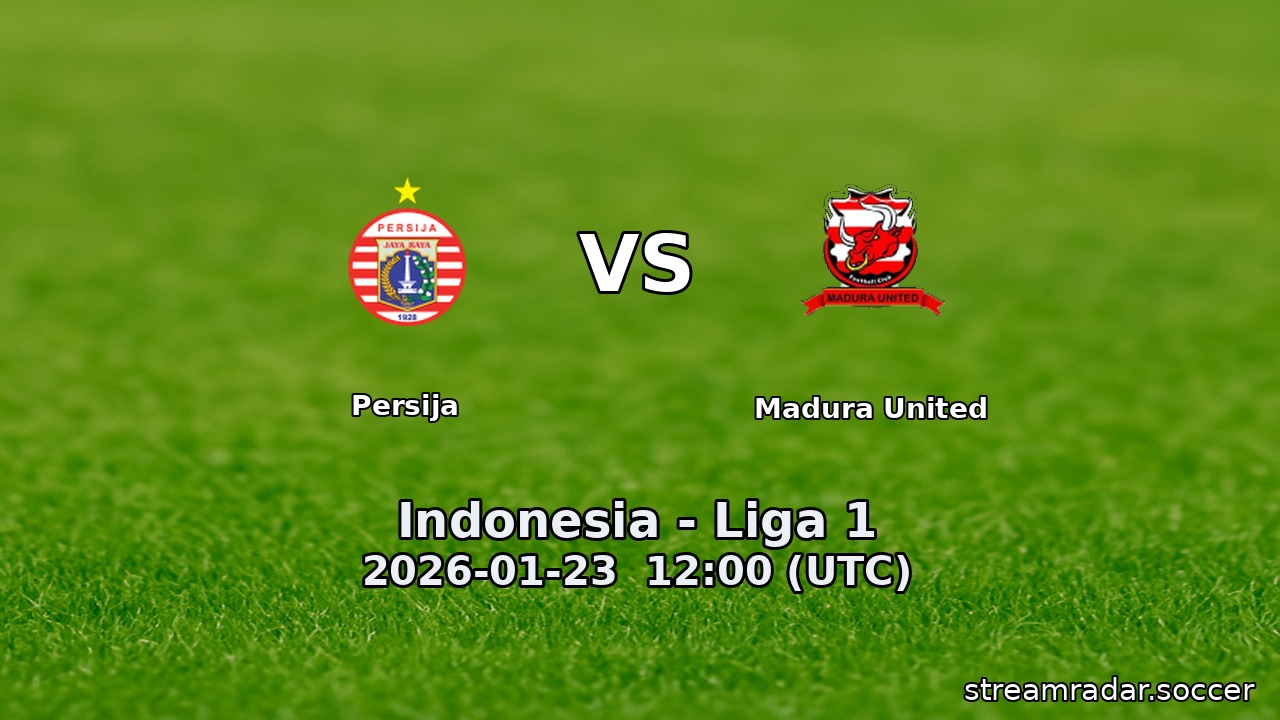Persija vs Madura United