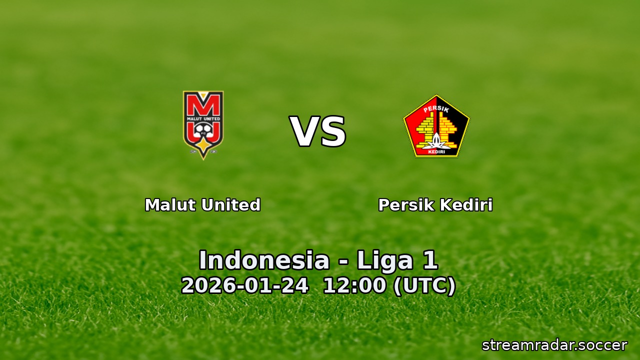Malut United vs Persik Kediri