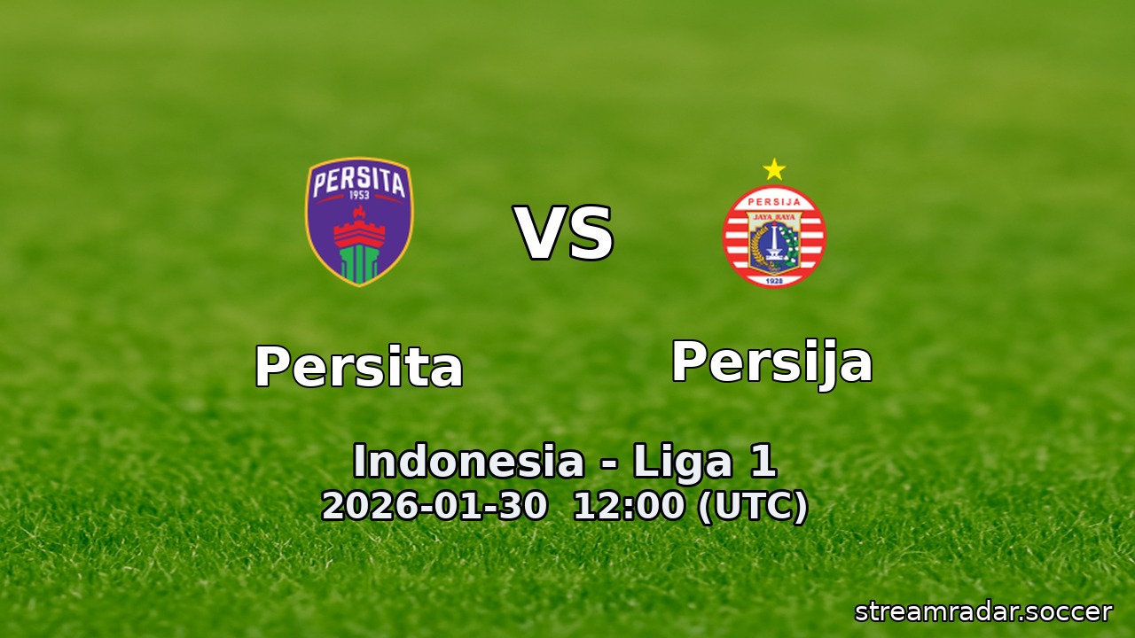 Persita vs Persija
