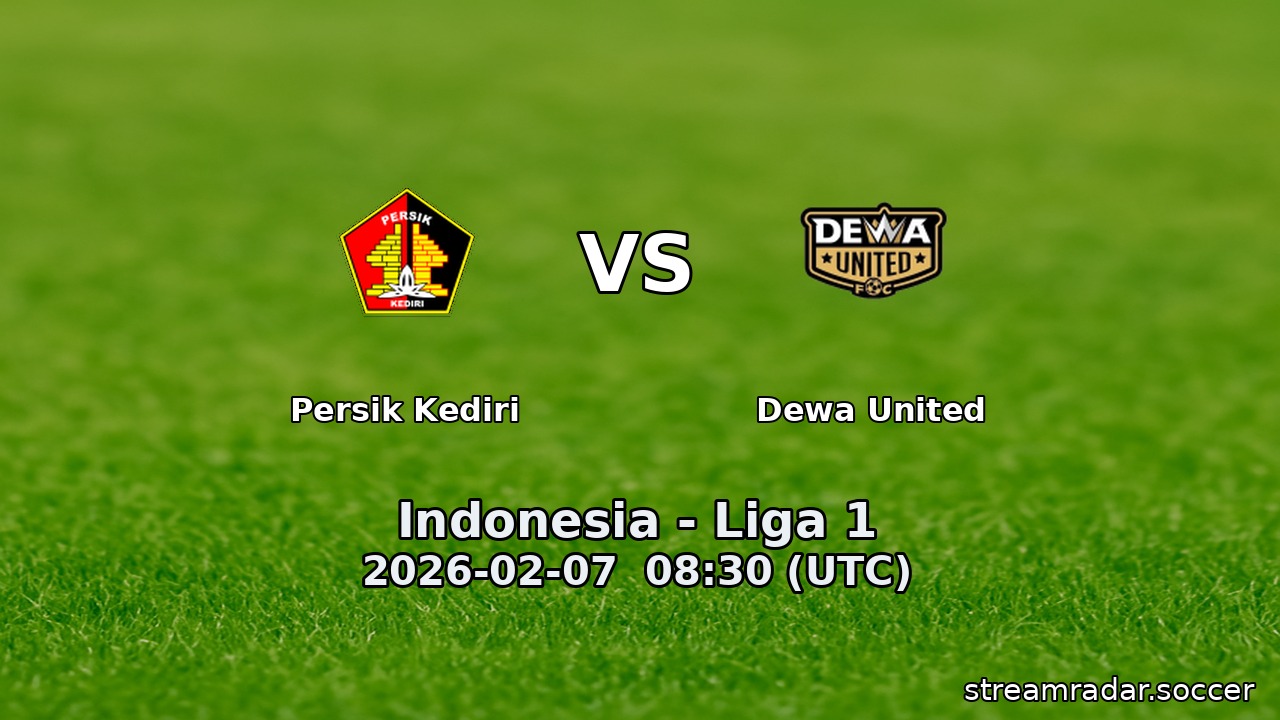 Persik Kediri vs Dewa United