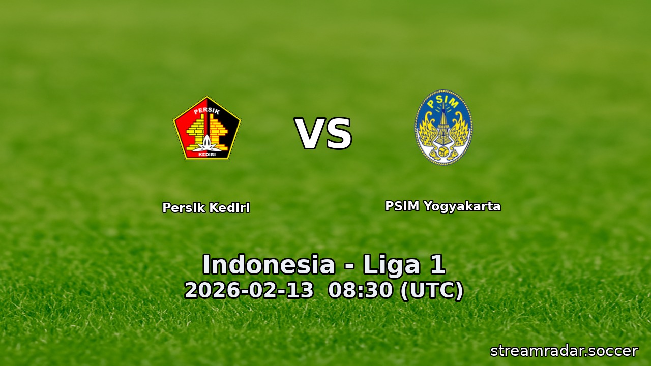 Persik Kediri vs PSIM Yogyakarta