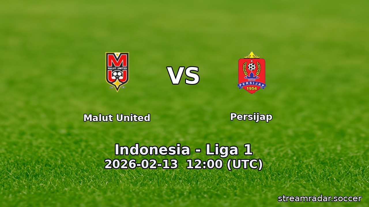 Malut United vs Persijap