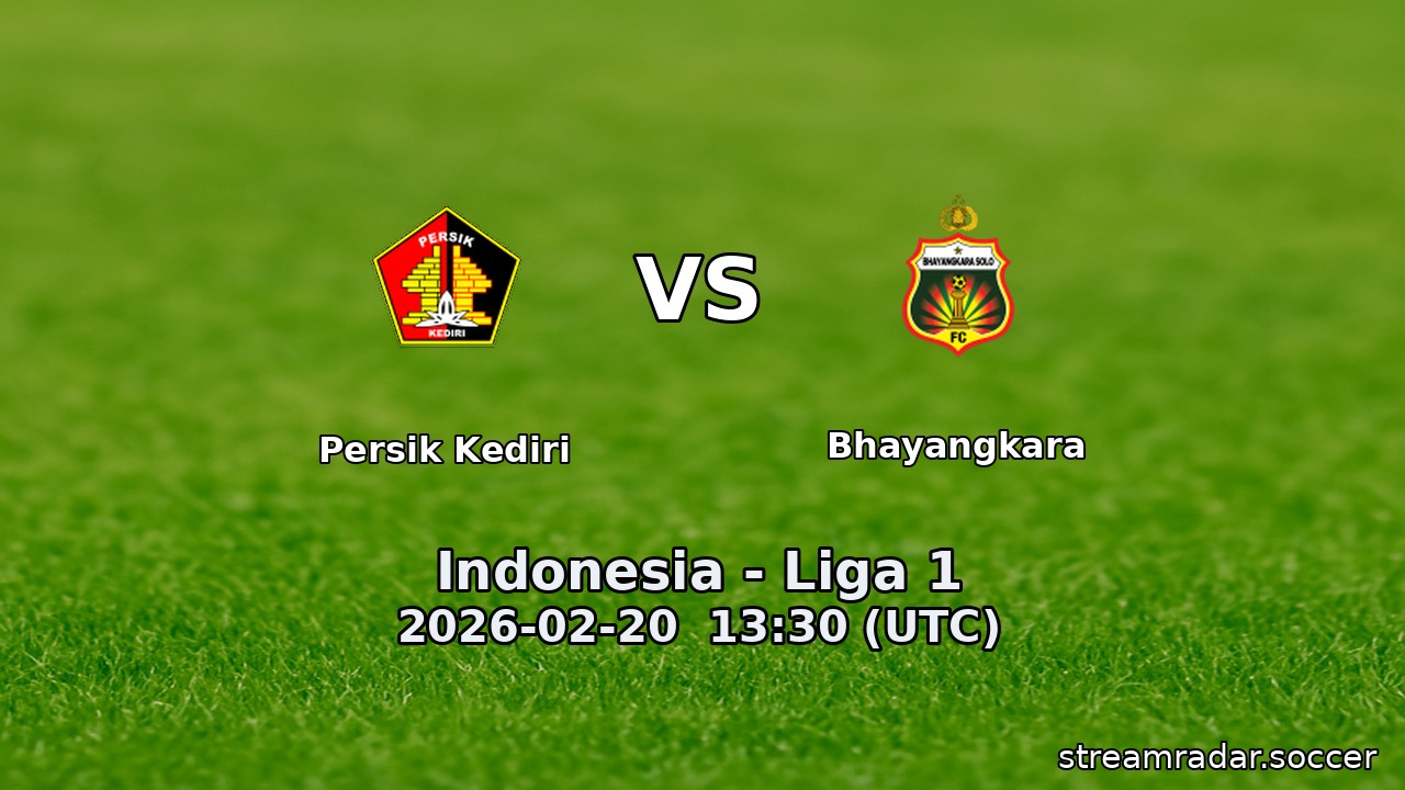 Persik Kediri vs Bhayangkara