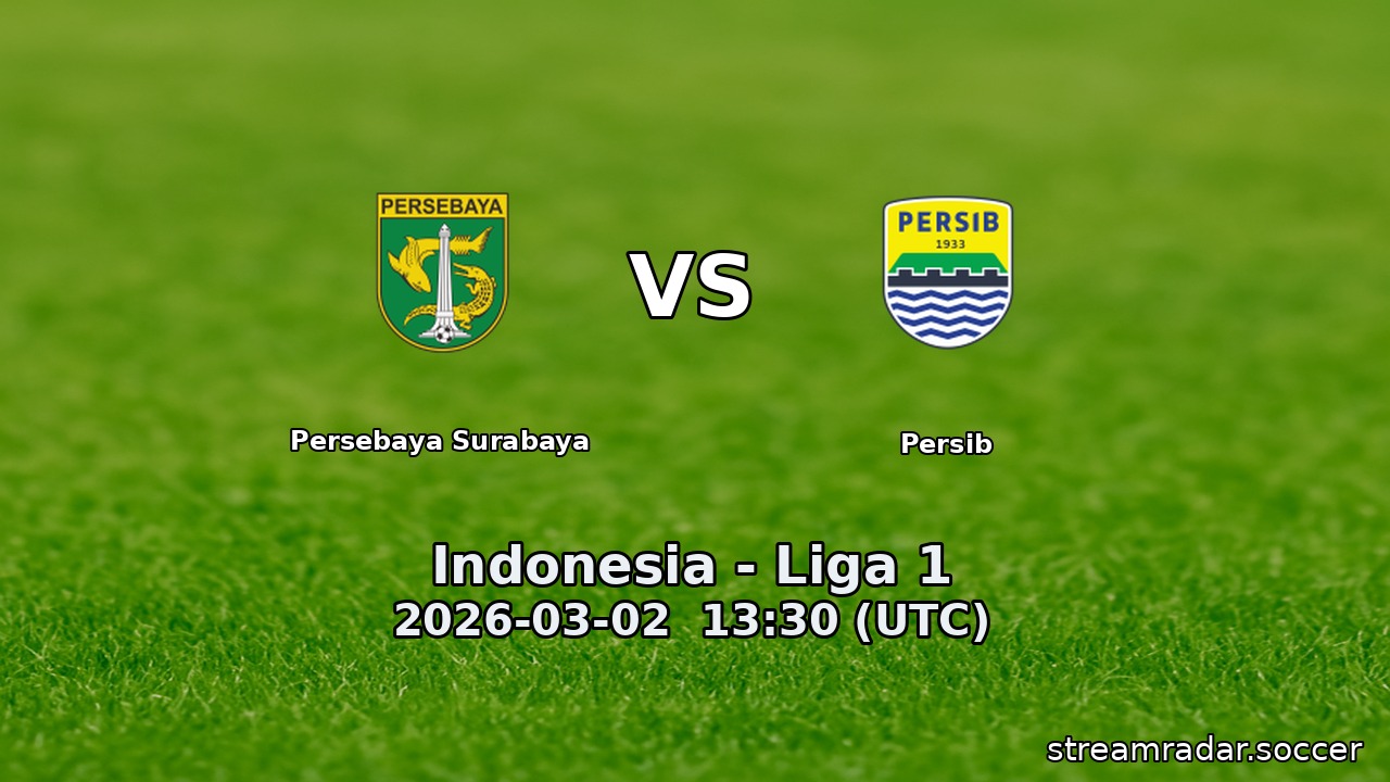 Persebaya Surabaya vs Persib