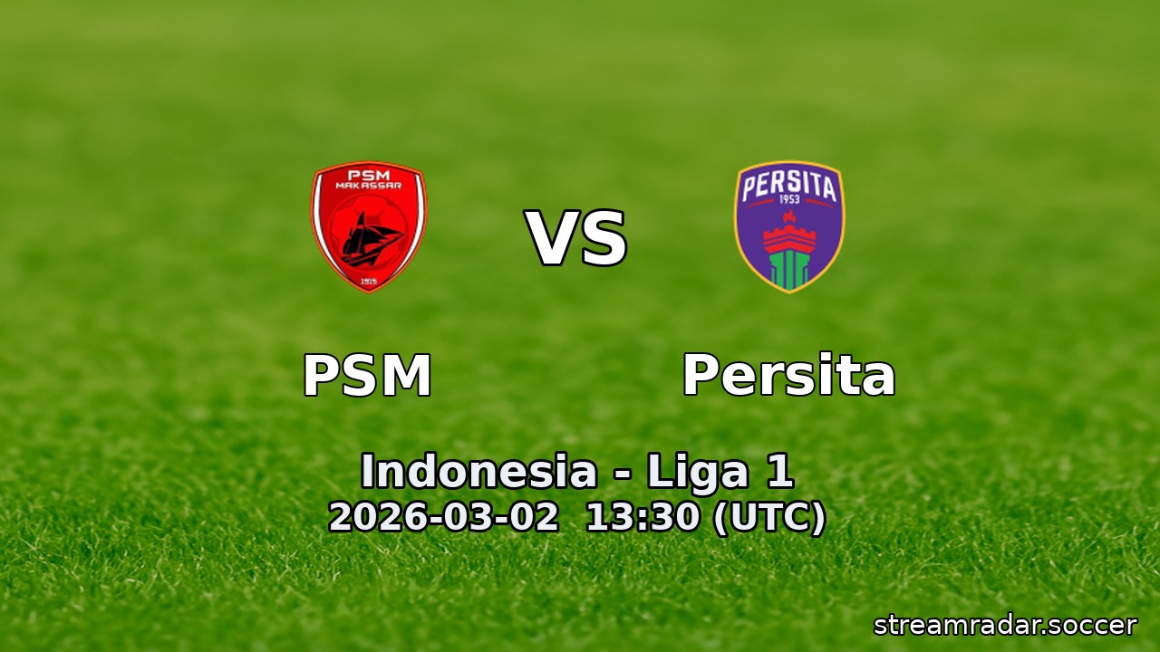 PSM vs Persita