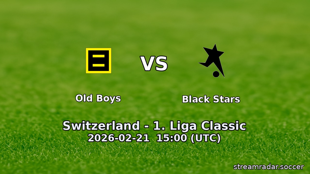 Old Boys vs Black Stars
