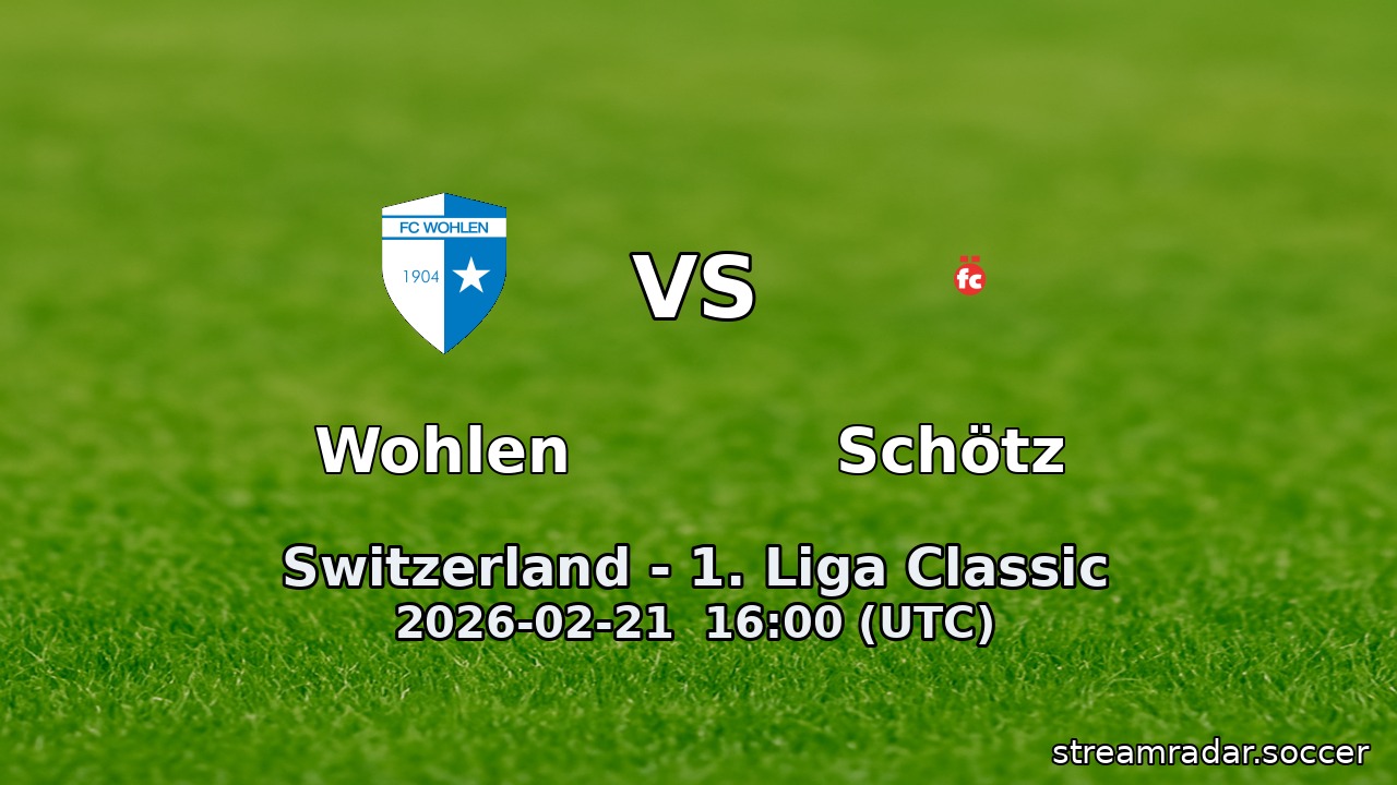 Wohlen vs Schötz