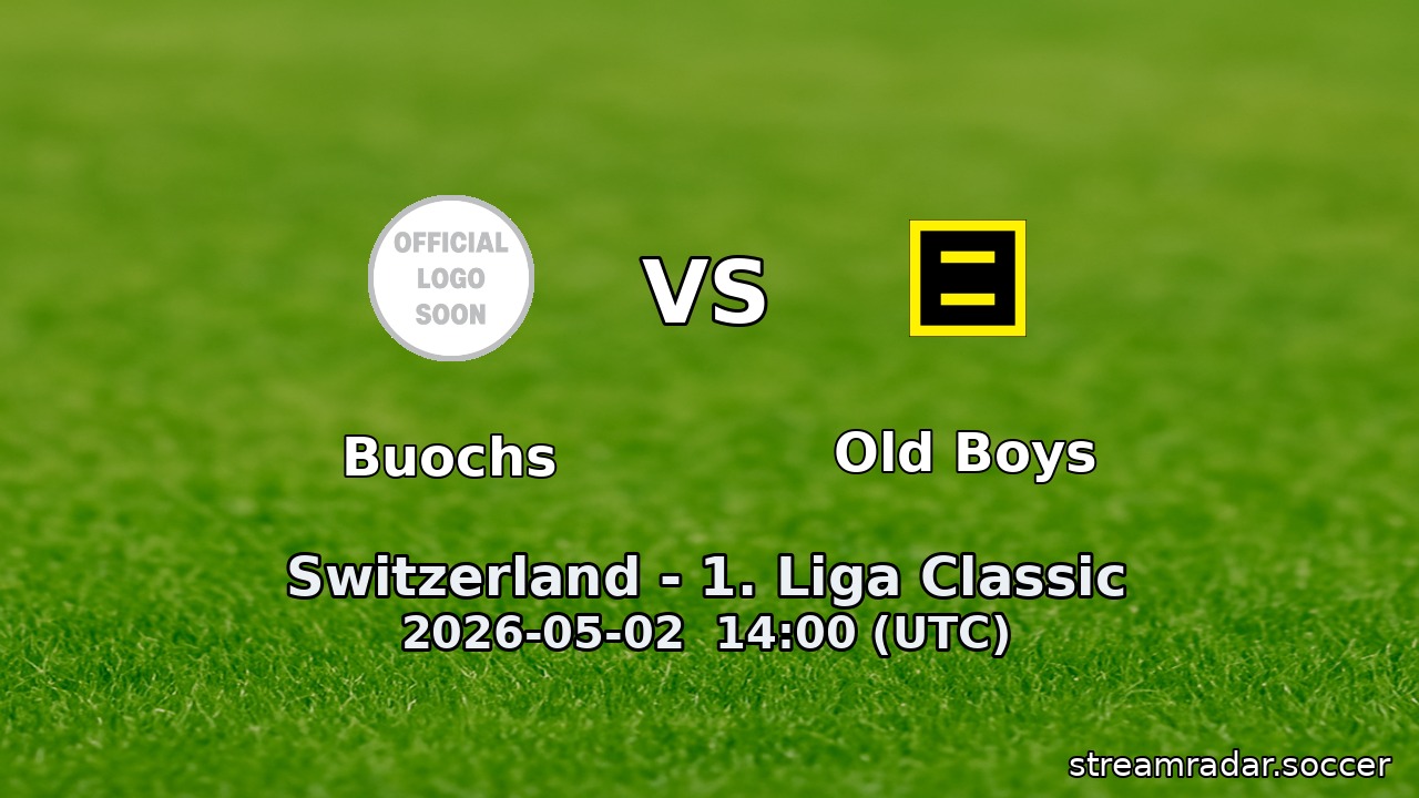 Buochs vs Old Boys
