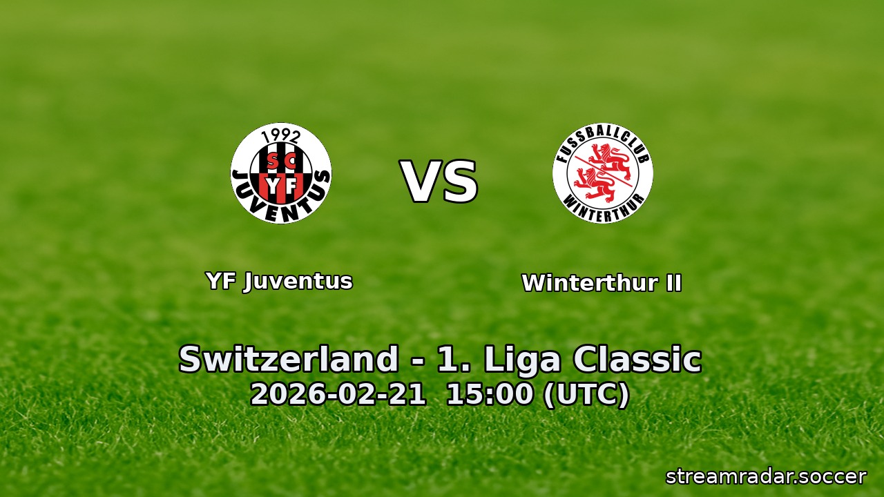 YF Juventus vs Winterthur II
