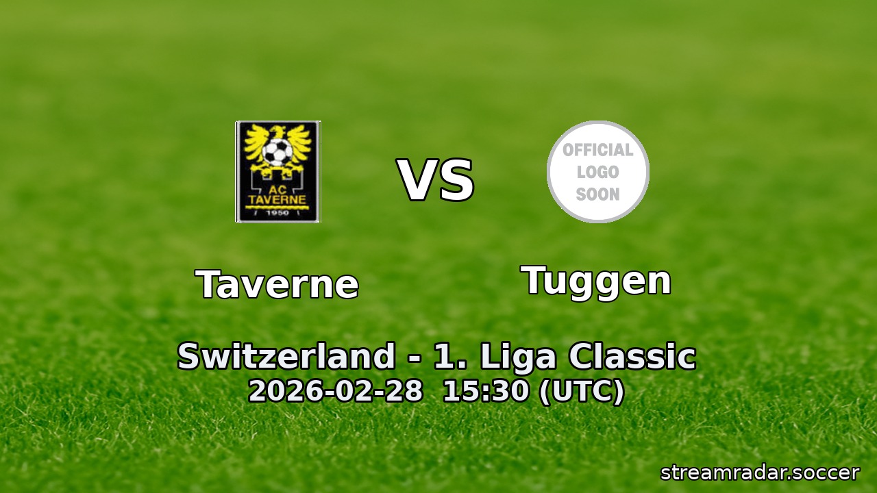 Taverne vs Tuggen