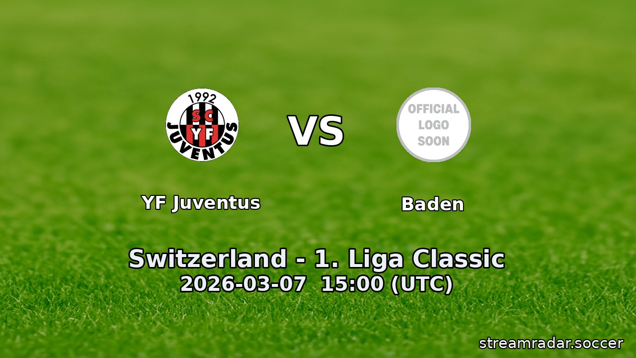 YF Juventus vs Baden