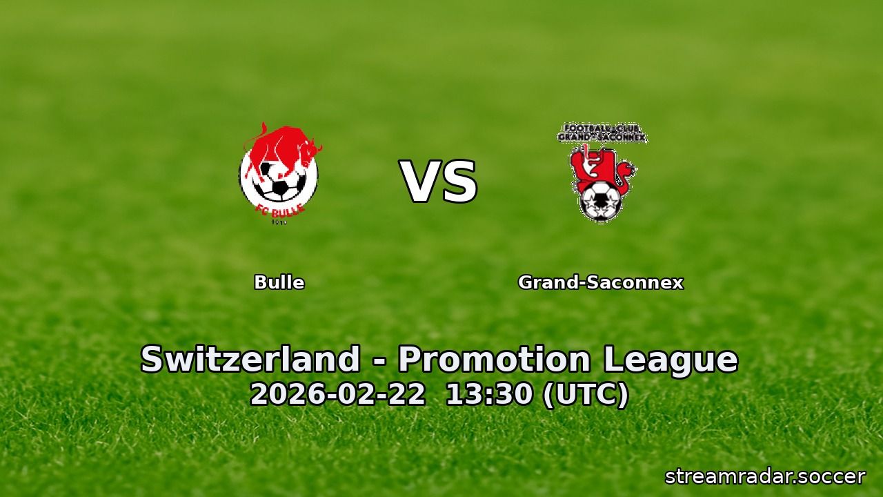 Bulle vs Grand-Saconnex