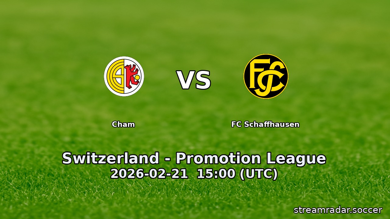 Cham vs FC Schaffhausen