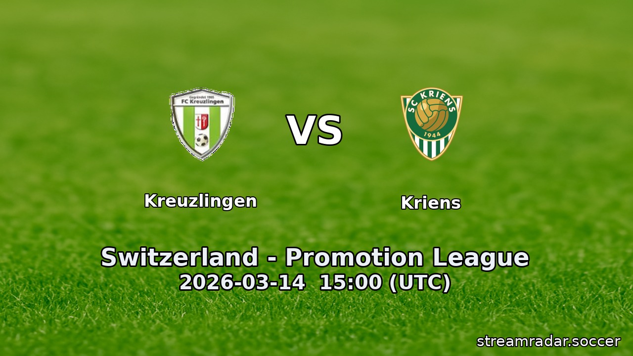 Kreuzlingen vs Kriens