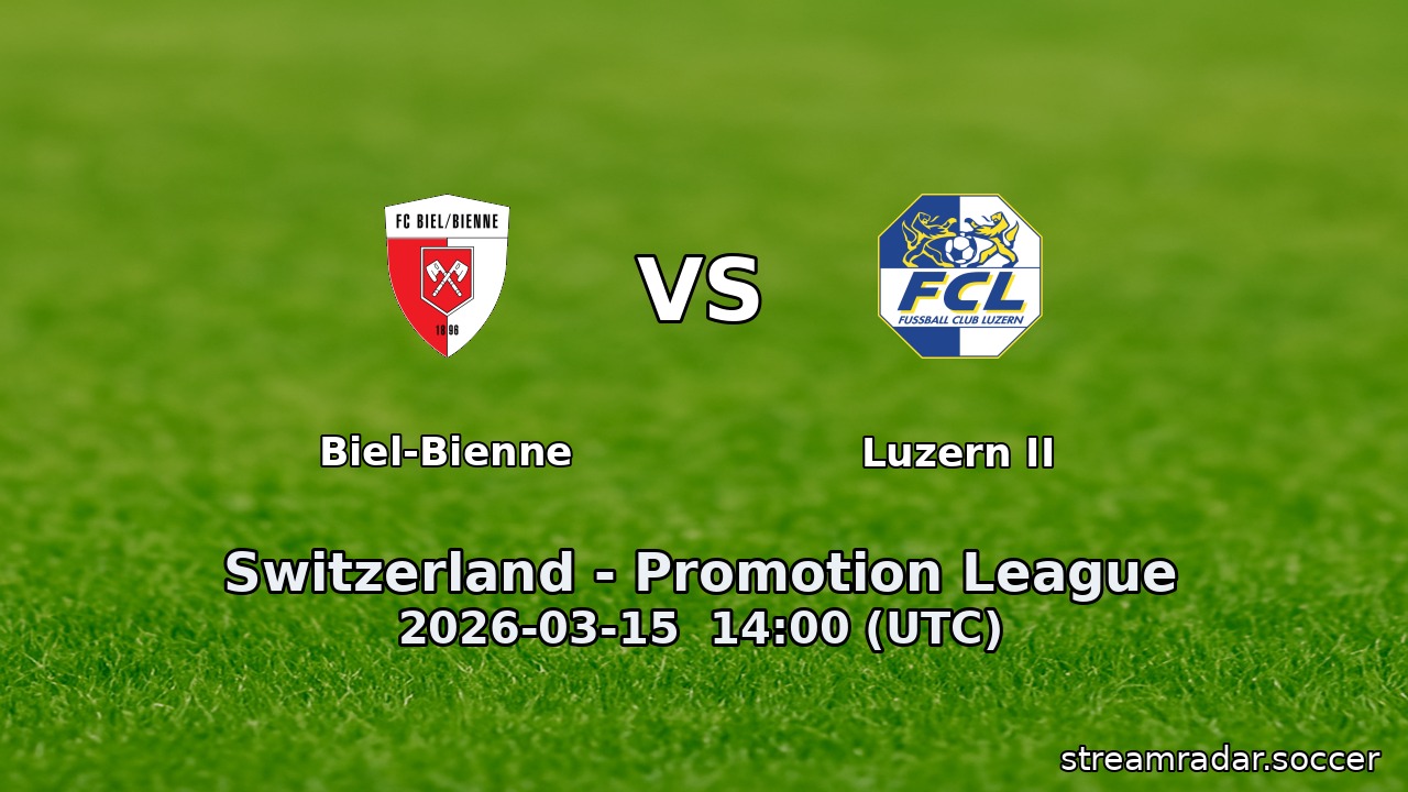 Biel-Bienne vs Luzern II