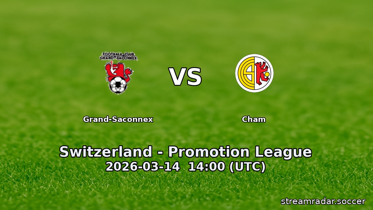 Grand-Saconnex vs Cham