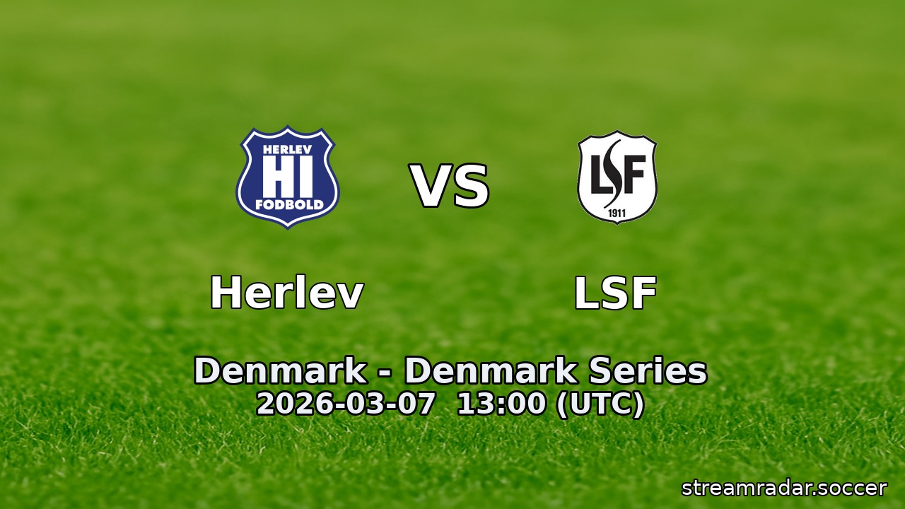 Herlev vs LSF