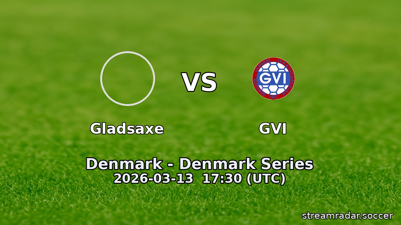 Gladsaxe vs GVI