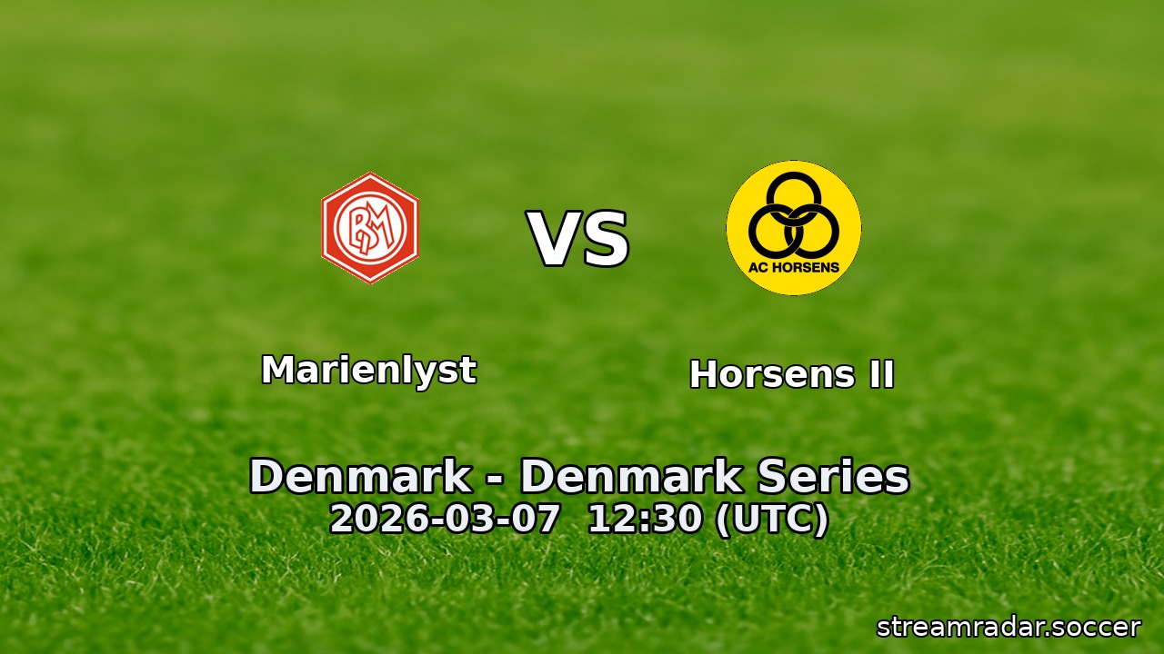 Marienlyst vs Horsens II