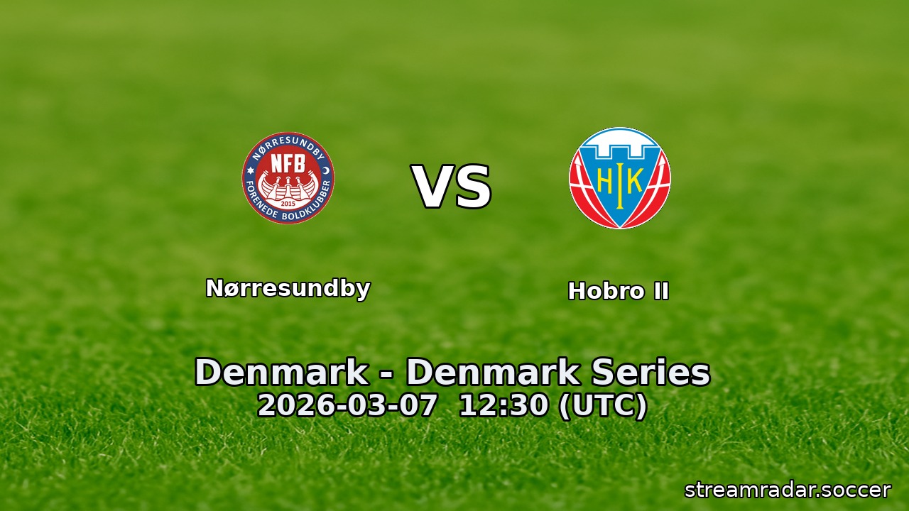 Nørresundby vs Hobro II