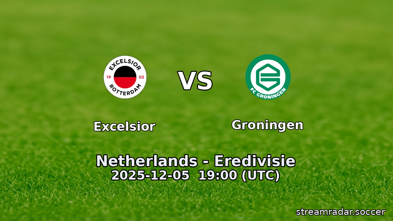 Excelsior vs Groningen