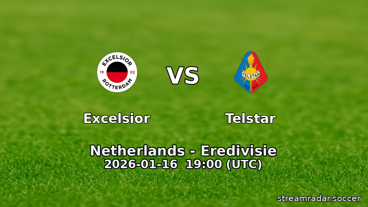 Excelsior vs Telstar