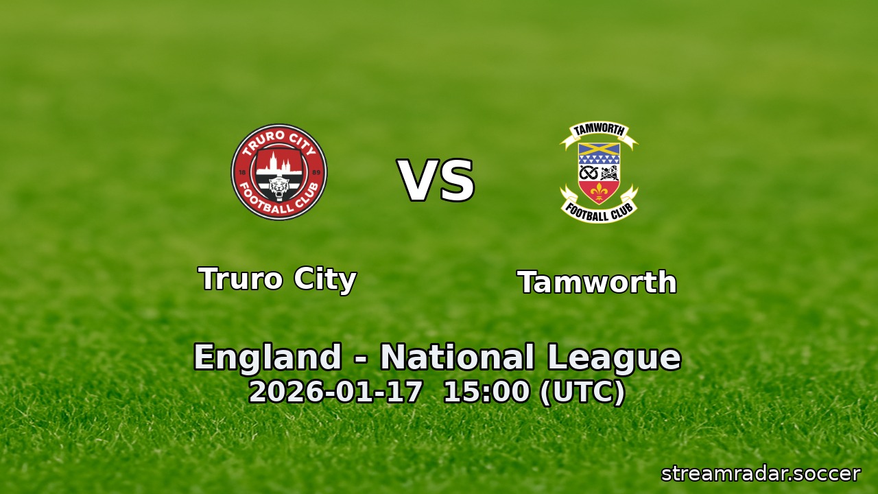 Truro City vs Tamworth