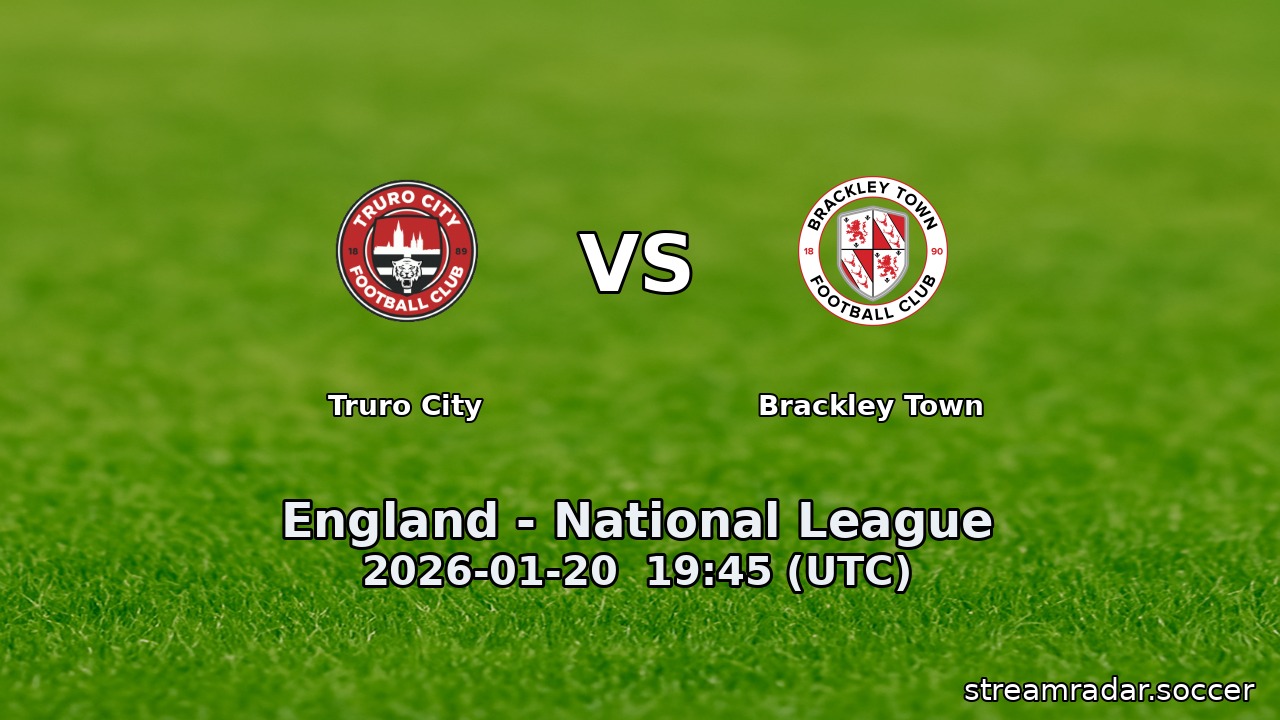 Truro City vs Brackley Town