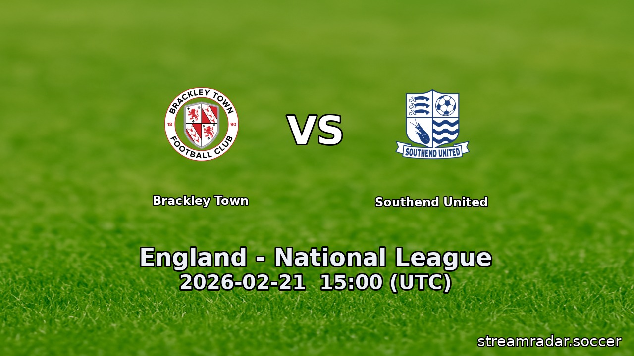 Brackley Town vs Southend United