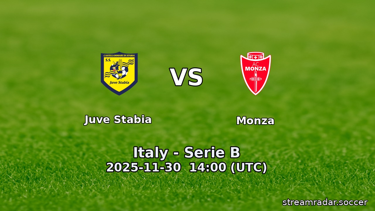 Juve Stabia vs Monza