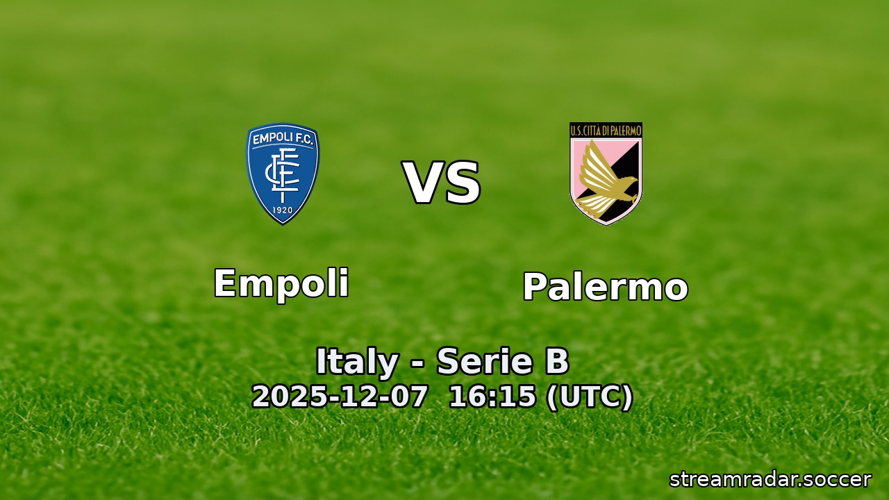 Empoli vs Palermo