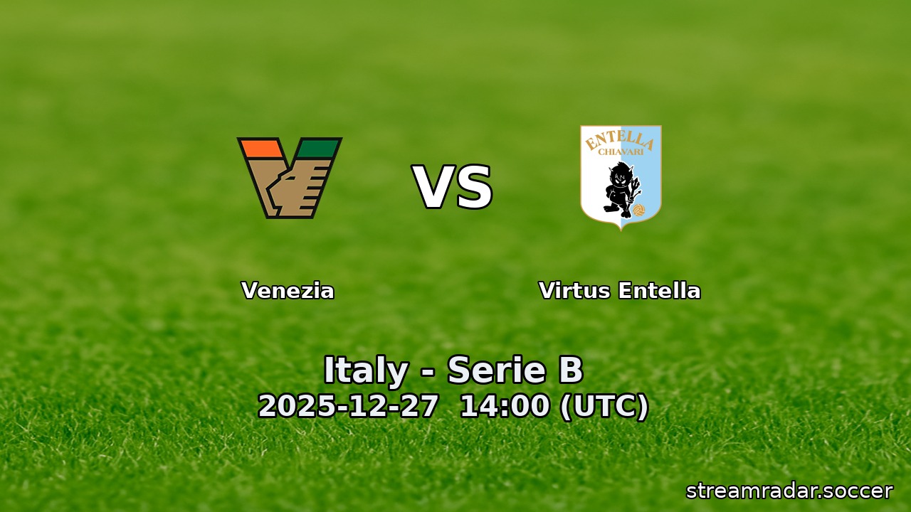 Venezia vs Virtus Entella
