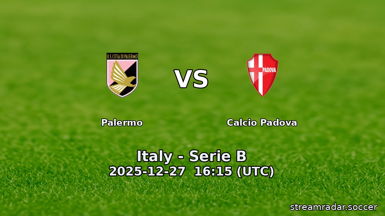 Palermo vs Calcio Padova