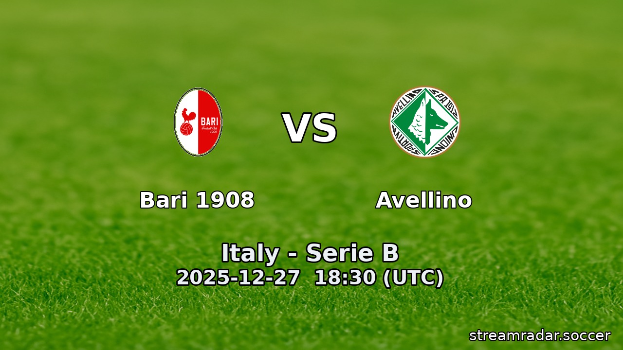 Bari 1908 vs Avellino
