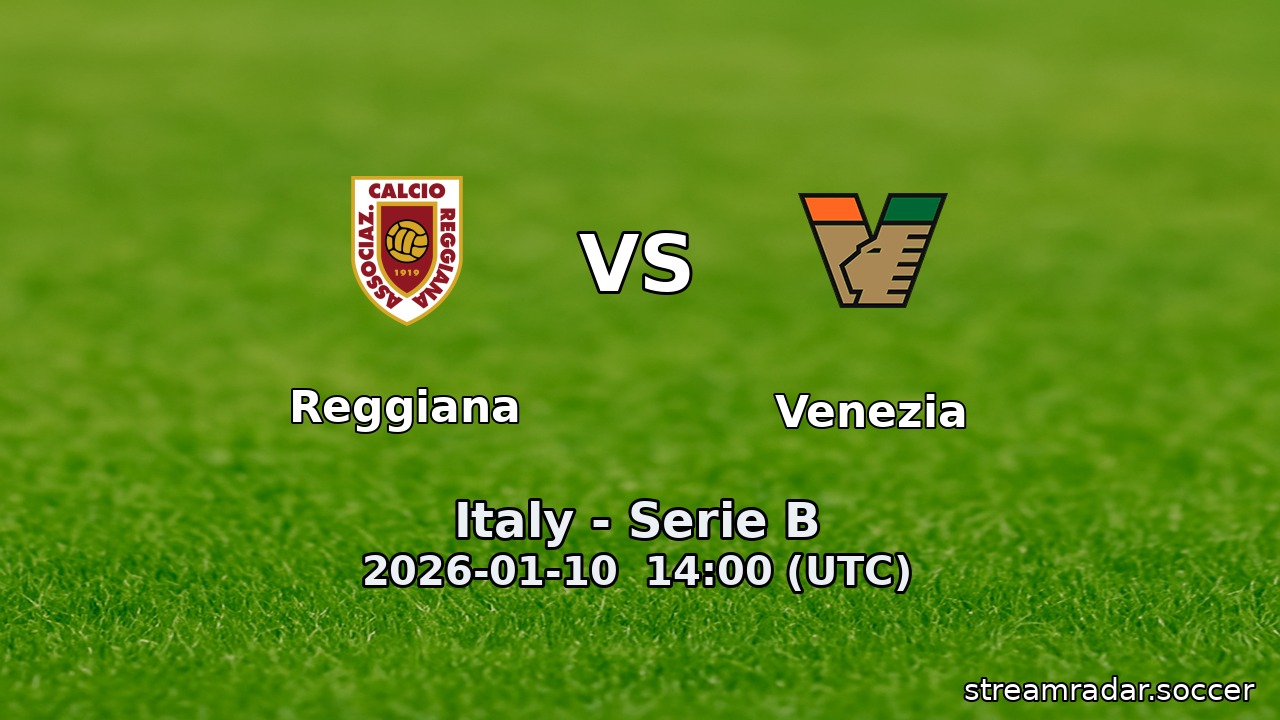 Reggiana vs Venezia
