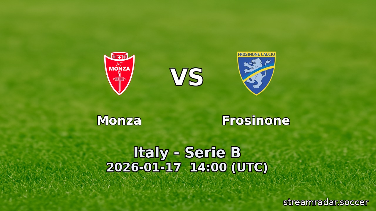 Monza vs Frosinone