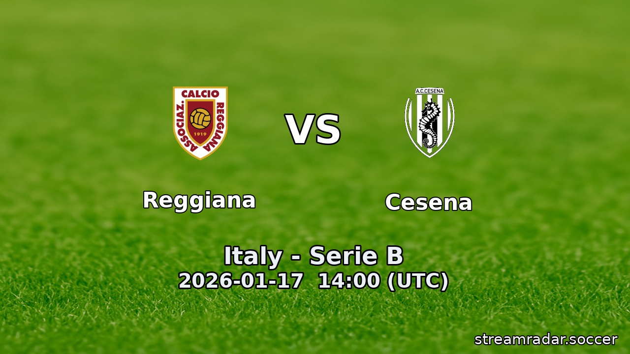 Reggiana vs Cesena