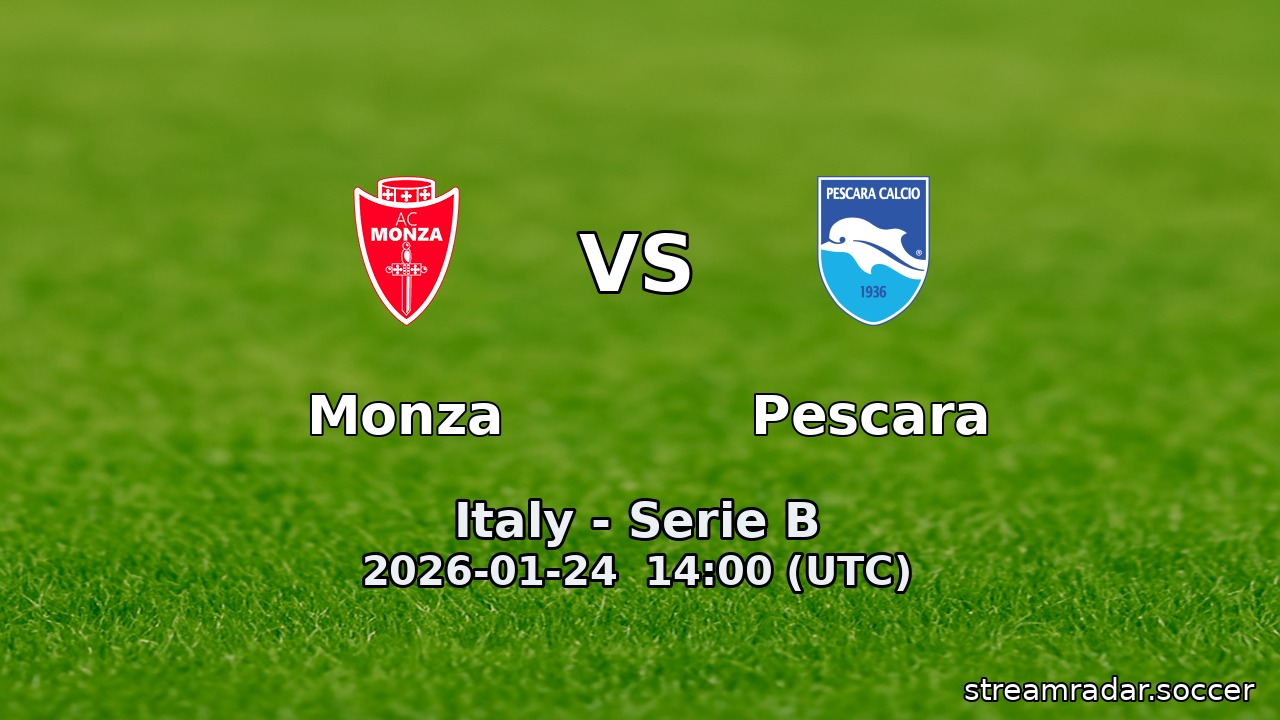 Monza vs Pescara