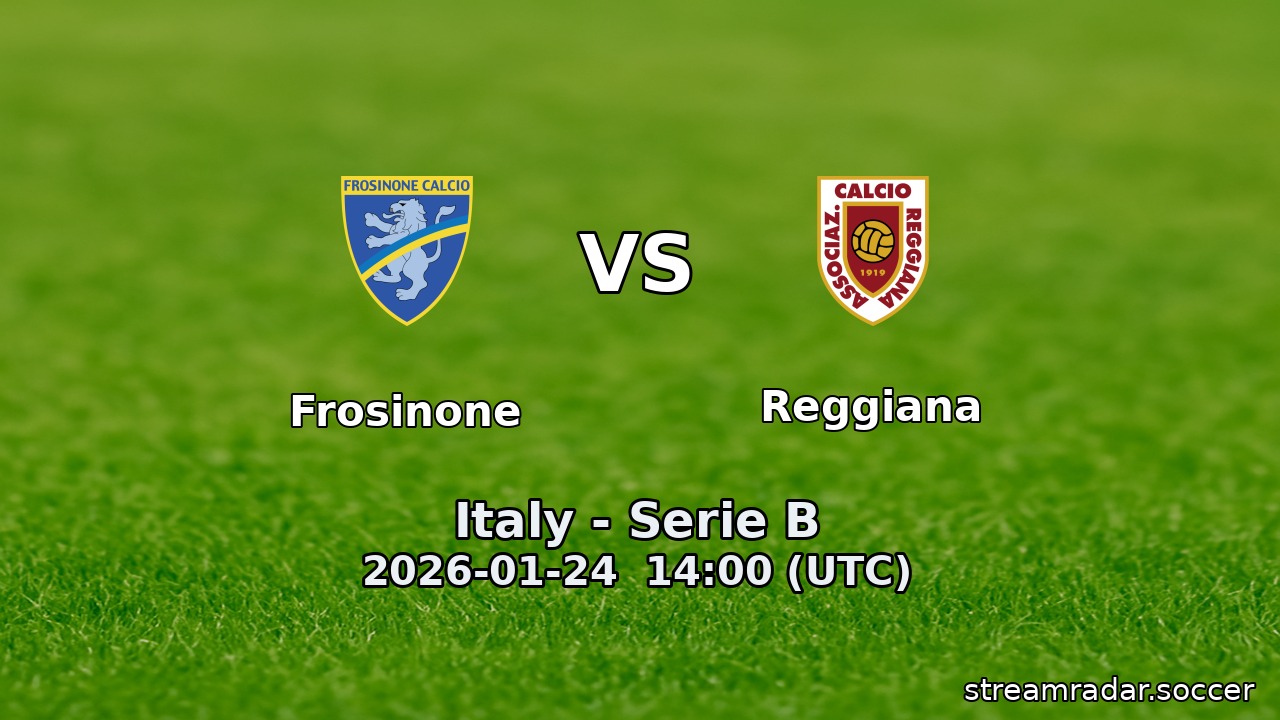 Frosinone vs Reggiana