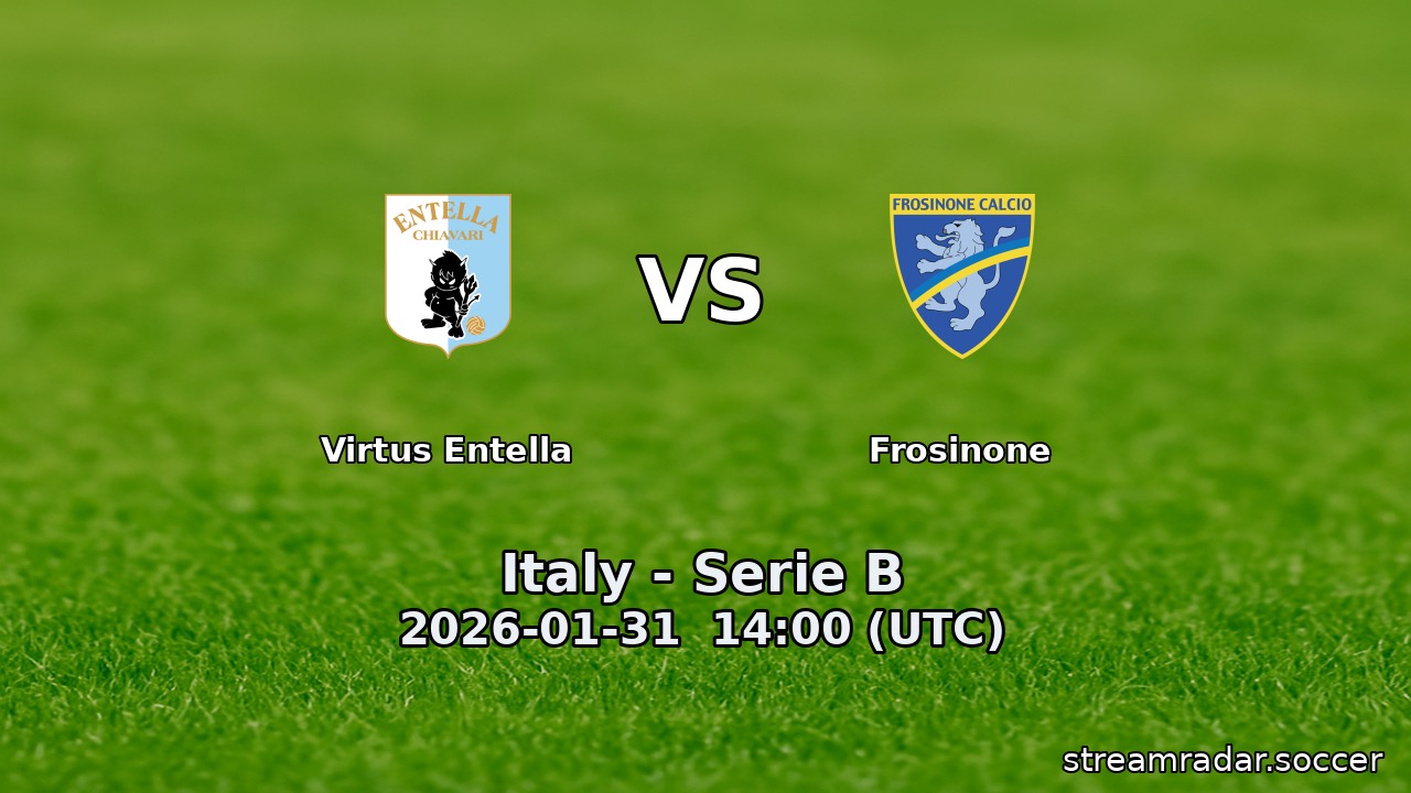 Virtus Entella vs Frosinone