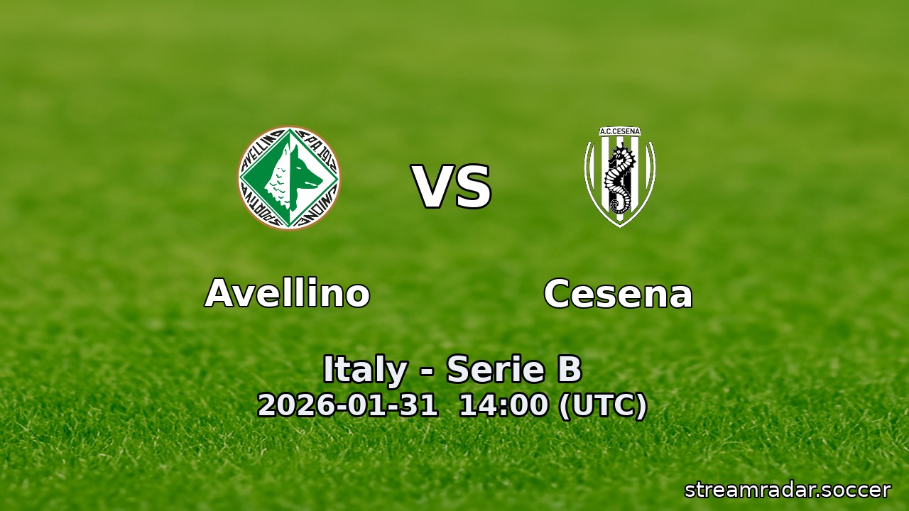 Avellino vs Cesena