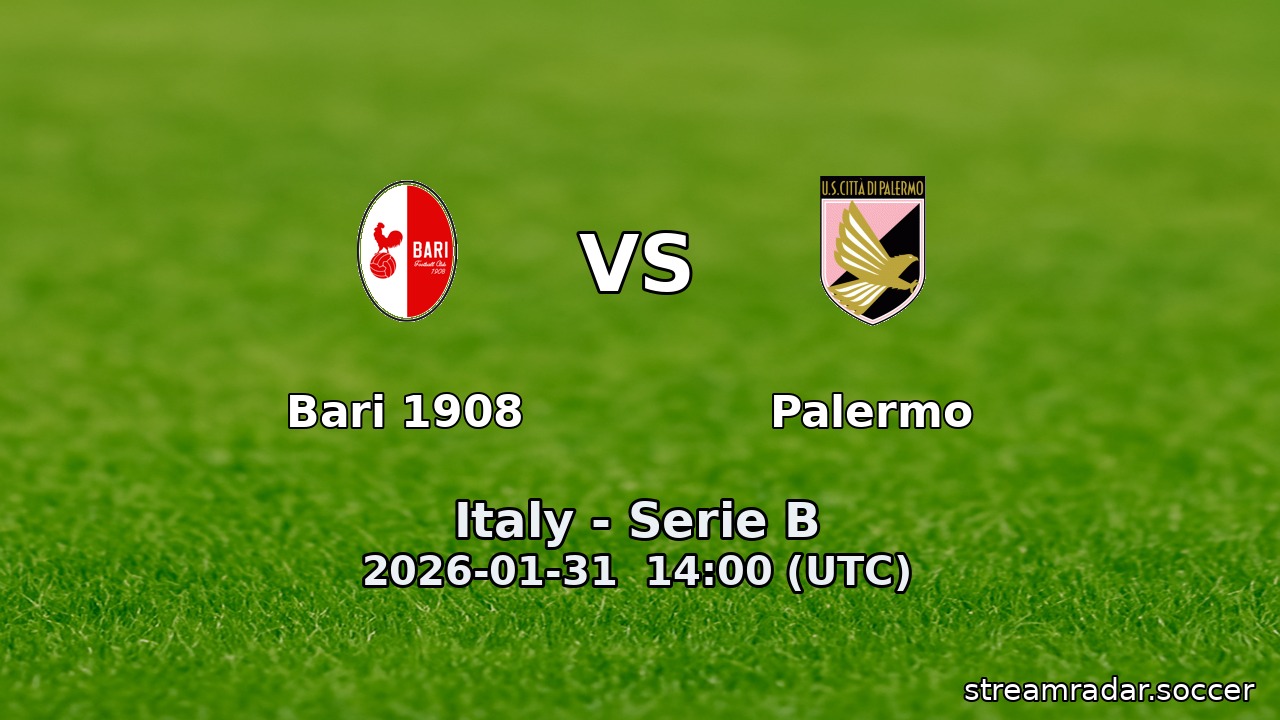 Bari 1908 vs Palermo