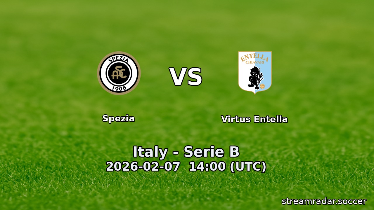 Spezia vs Virtus Entella