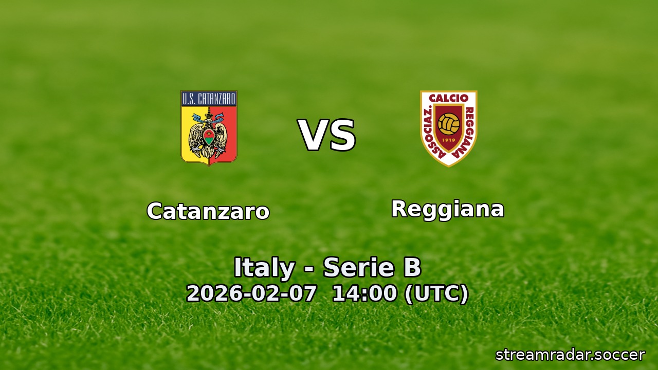 Catanzaro vs Reggiana