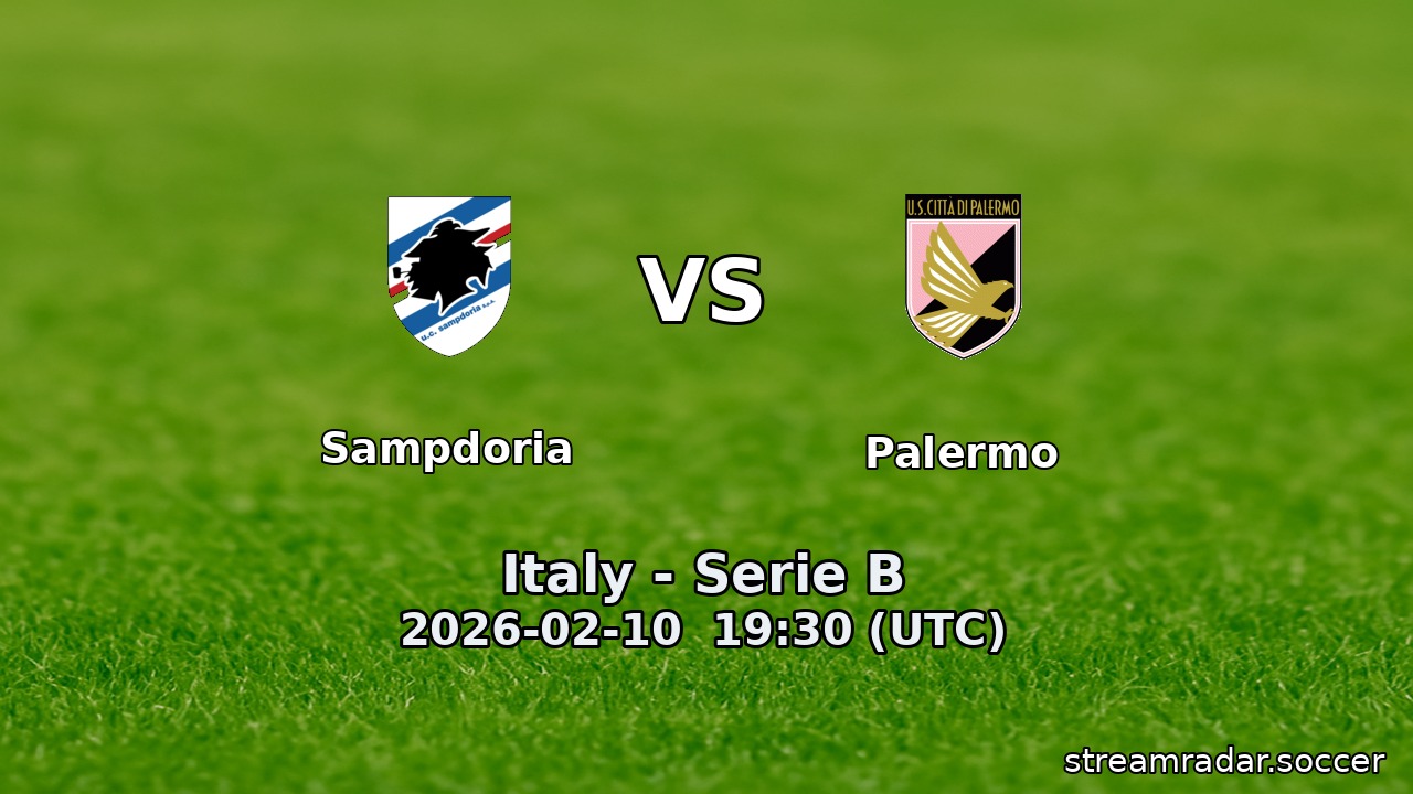 Sampdoria vs Palermo