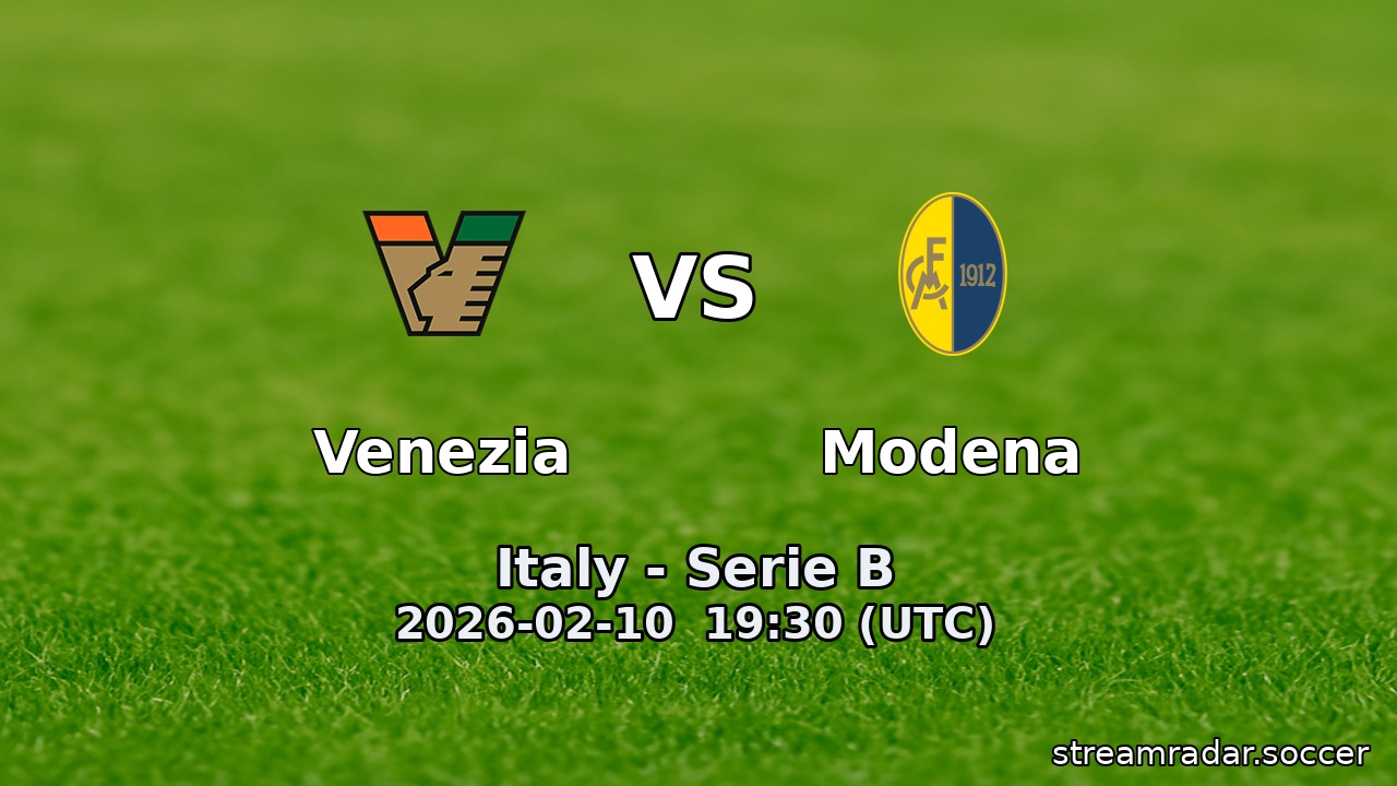 Venezia vs Modena