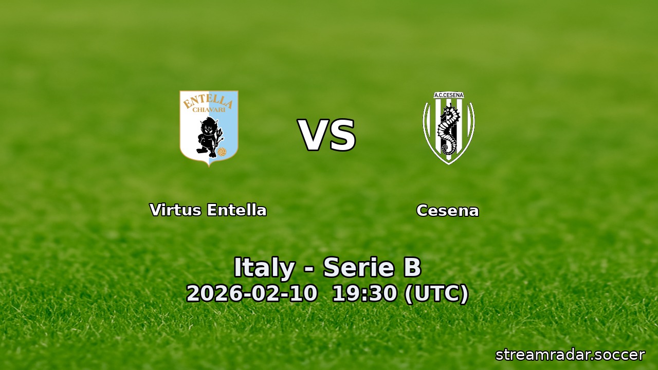 Virtus Entella vs Cesena