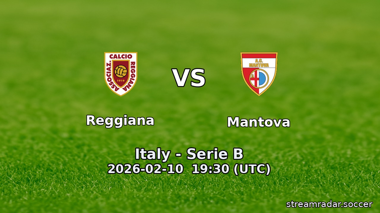 Reggiana vs Mantova