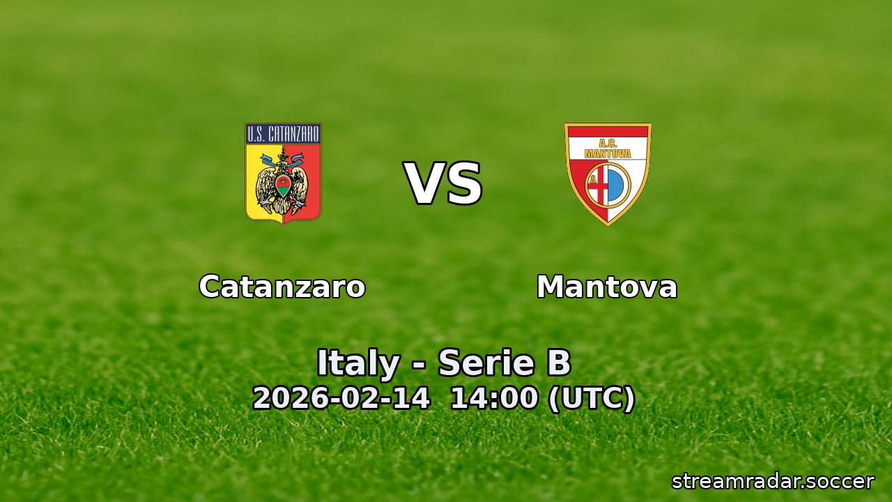Catanzaro vs Mantova